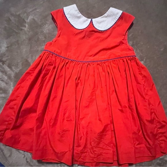 Jacadi paris Red and White Dress size 3t - Picture 2 of 9